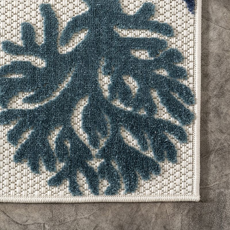 nuLoom Kourtney Nautical Starfish Indoor/Outdoor Area Rug