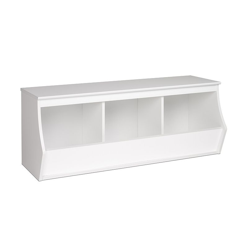 Prepac Monterey 3-Bin Cubby Storage