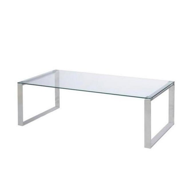 Contemporary Large Glass Coffee Table