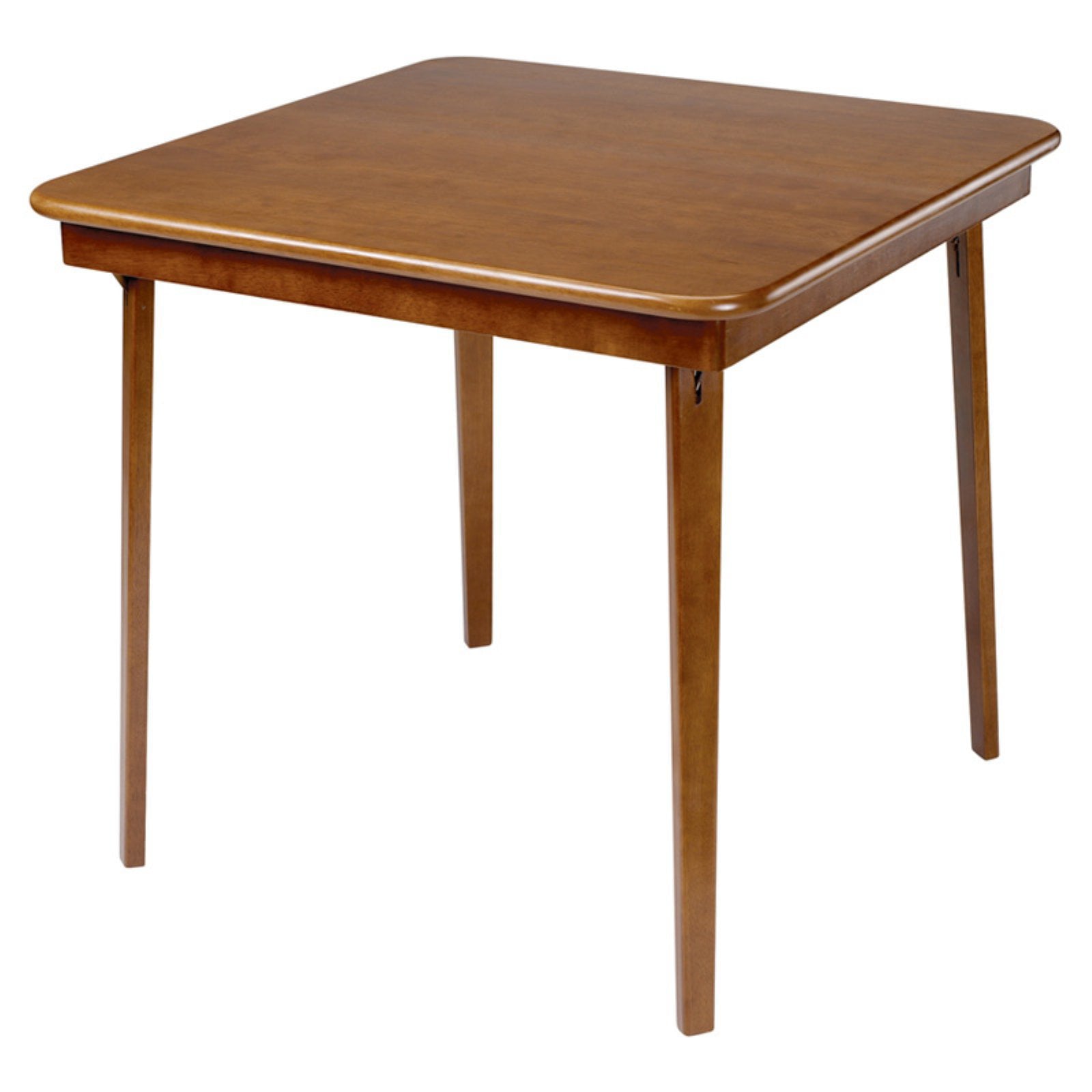 Stakmore Classic Straight Edge Folding Card Table - Cherry, 32.0" x 32.0" x 29.5"