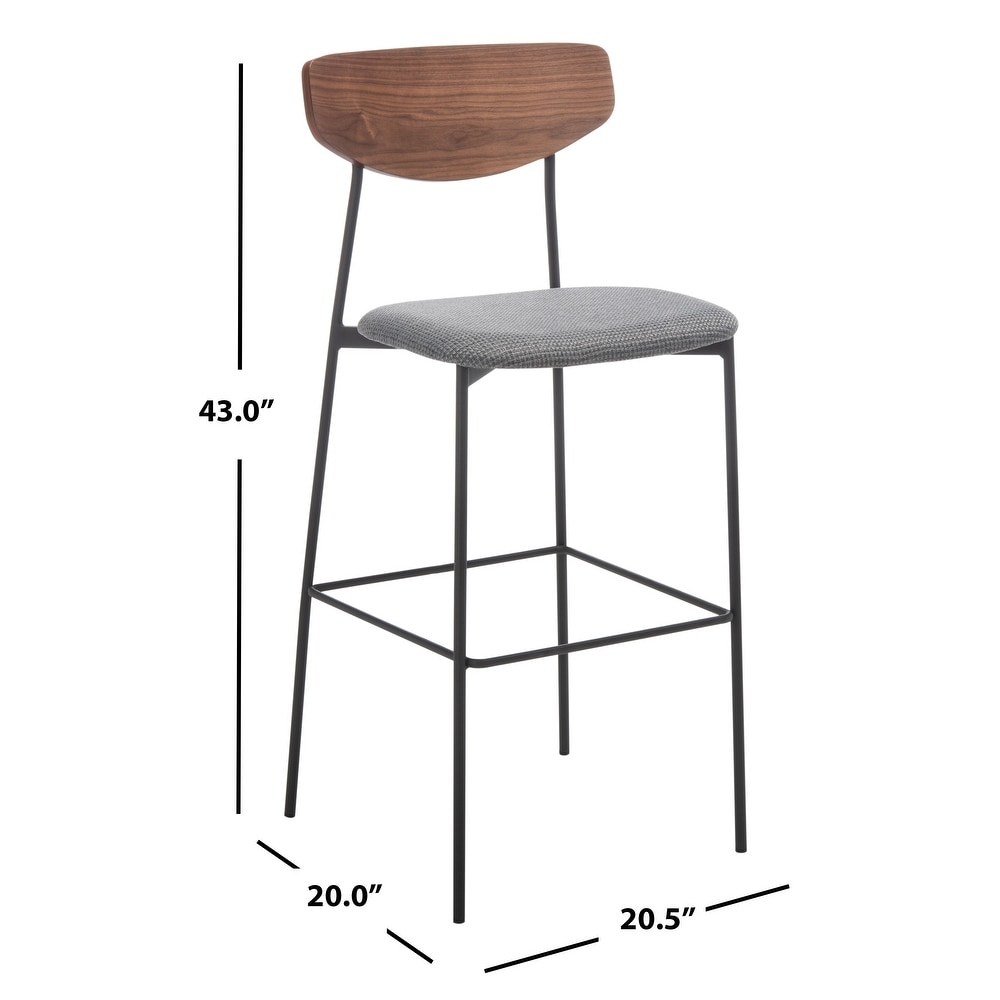 SAFAVIEH Ryker Barstool   20.5\