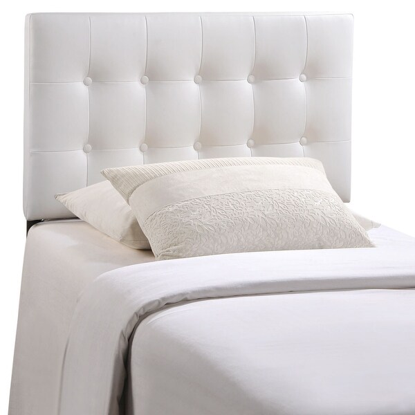 Emily Button-tufted Twin-size Headboard - - 9278376