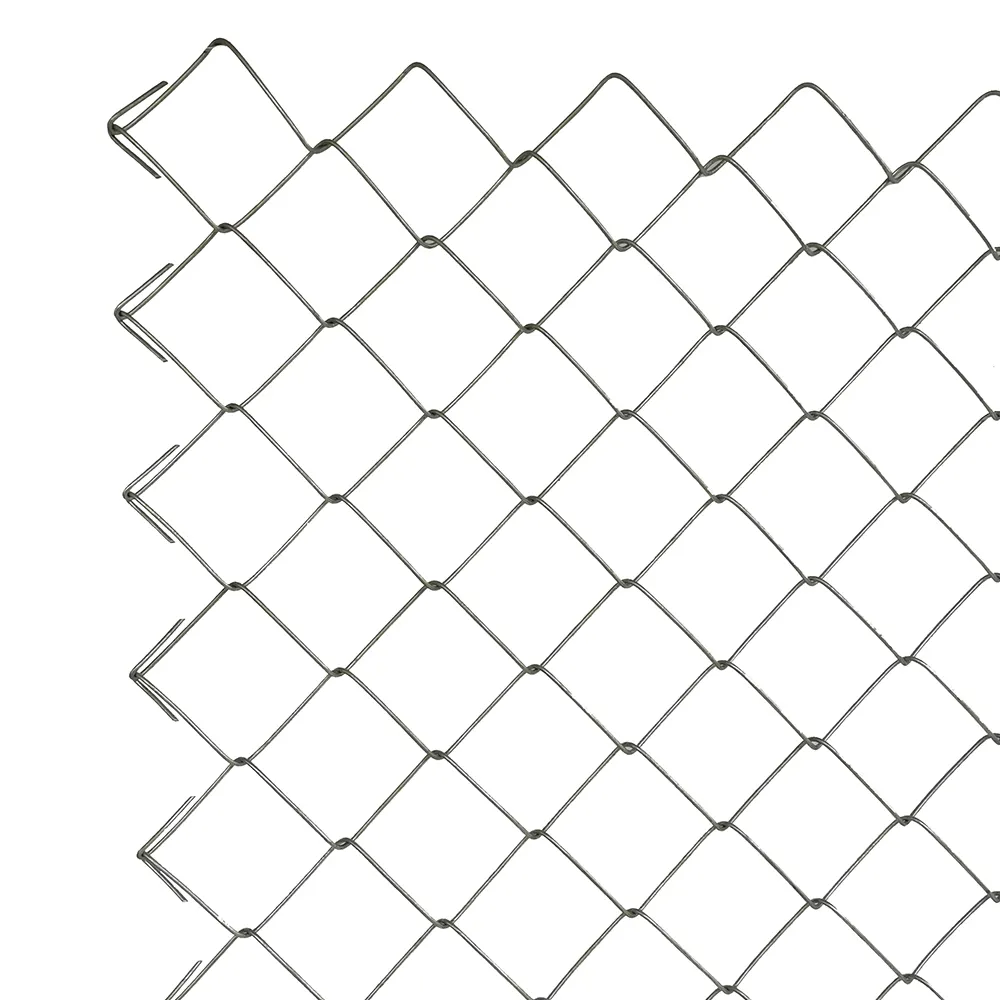 Factory direct supply hot dipped galvanized diamond hole chain link fence