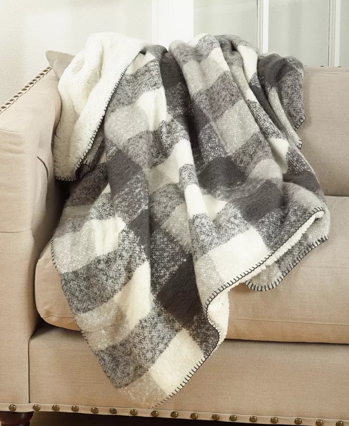 Saro Lifestyle Sherpa Throw