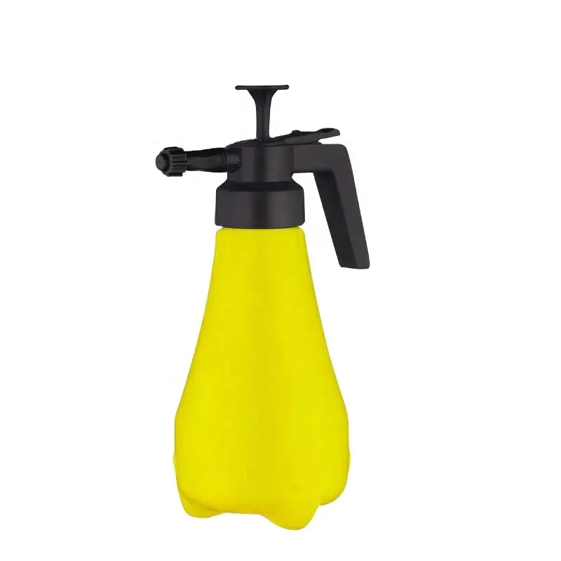 Shianku Food Grade 1800 ML Corrosion Resistant Sprayer Bottle Yellow Color Chemical Fine Mist Garden Sprayer