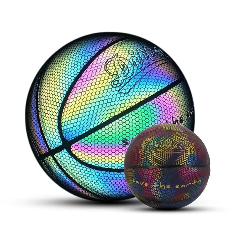 🔥BIG SALE - 49% OFF🔥Holographic Reflective Glowing Rugby Football and Basketball