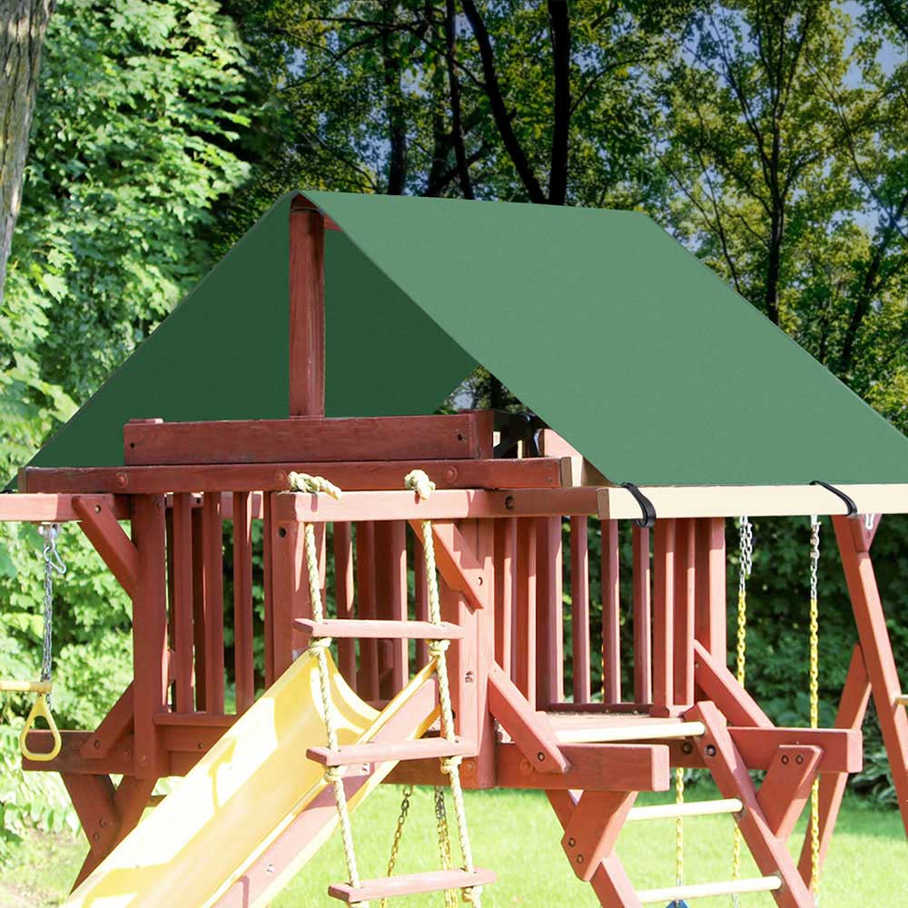 Yescom Swing Set Canopy Cover Top Outdoor Playsets 52