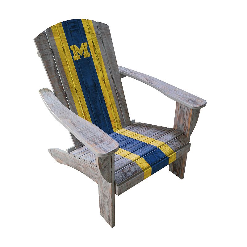 Michigan Wolverines Adirondack Chair