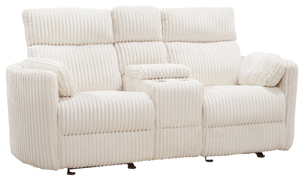 Parker Living Radius Power Glider Console Loveseat   Transitional   Loveseats   by Parker House  Houzz