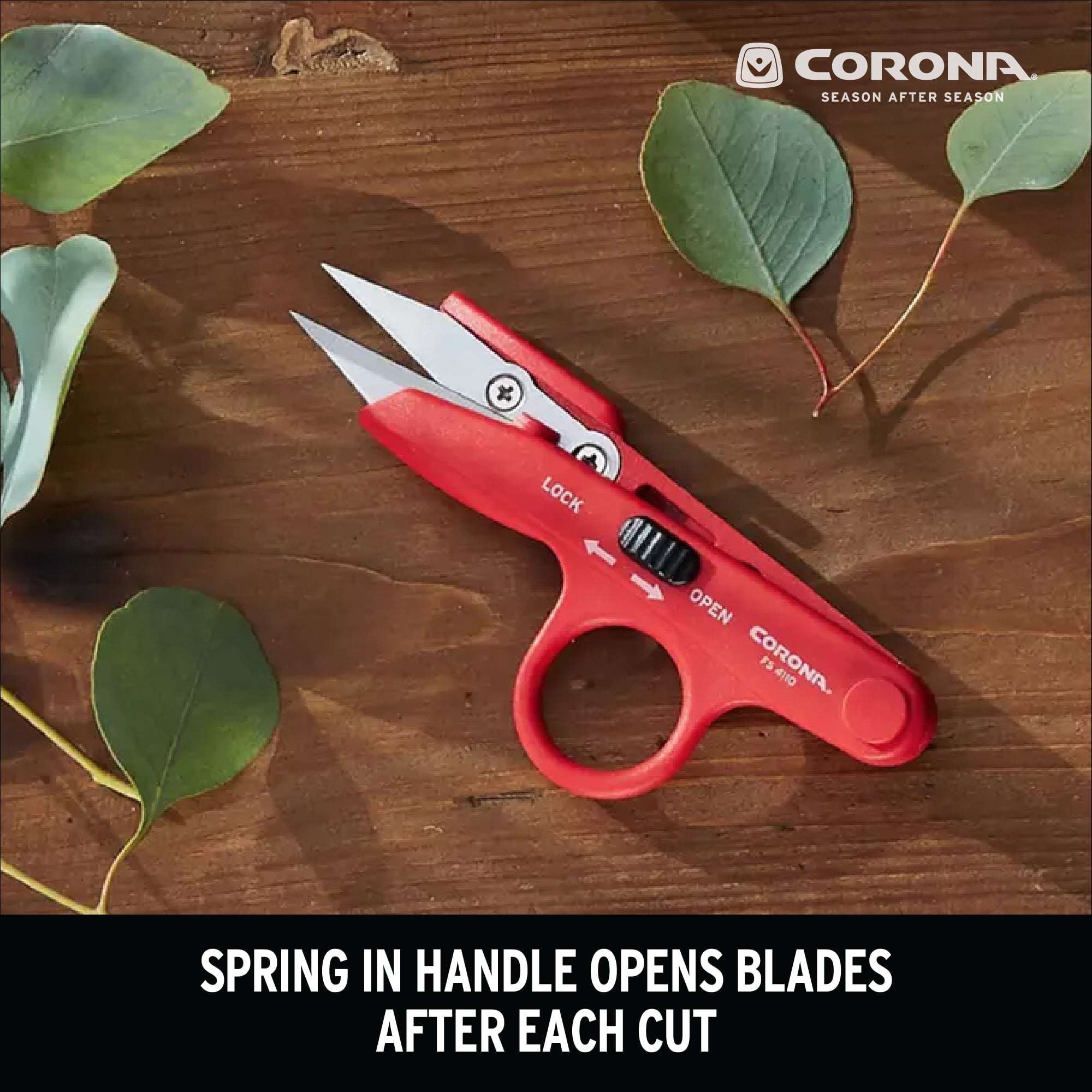 Corona FS4110 Red Micro Finger Snips& 1.4 in.