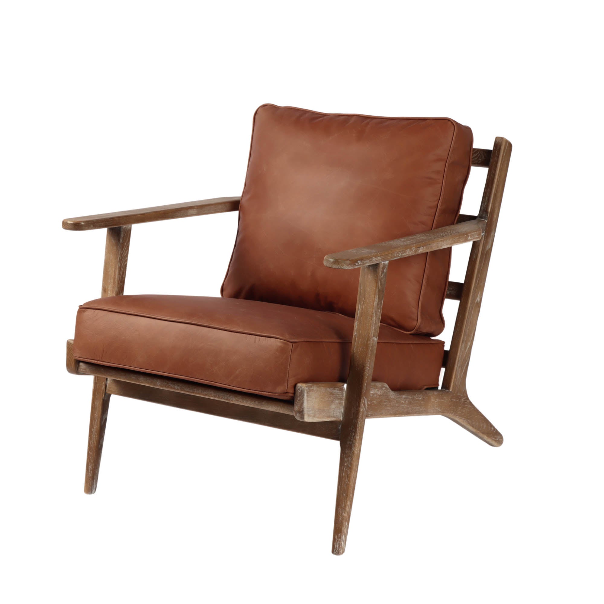 Junior Arm Chair - Saddle Brown