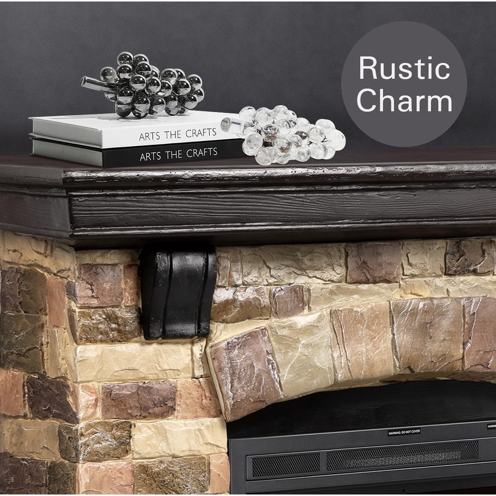 Electric Fireplace Mantel Package