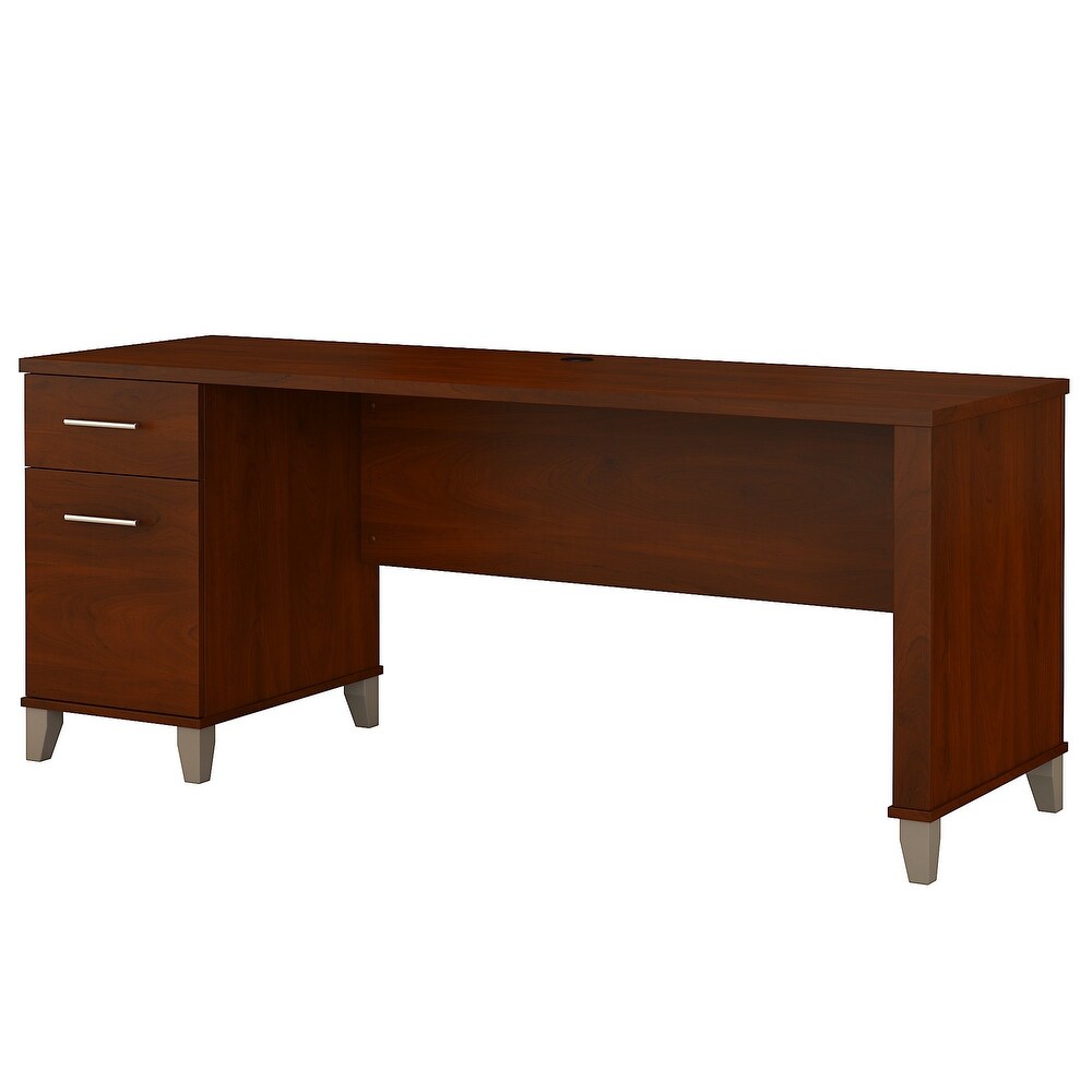 Bush Furniture Somerset 72 inch Office Desk with Drawers