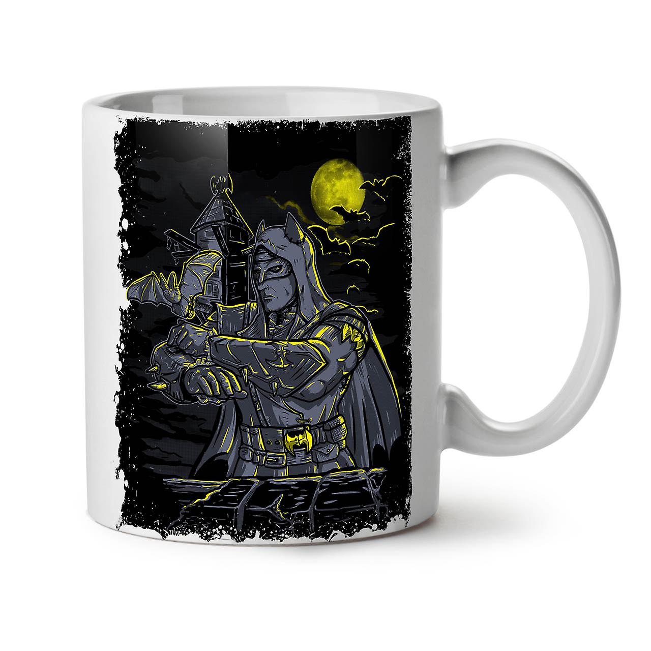 Bat Man Night Fantasy NEW White Tea Coffee Ceramic Mug 11 oz | Wellcoda