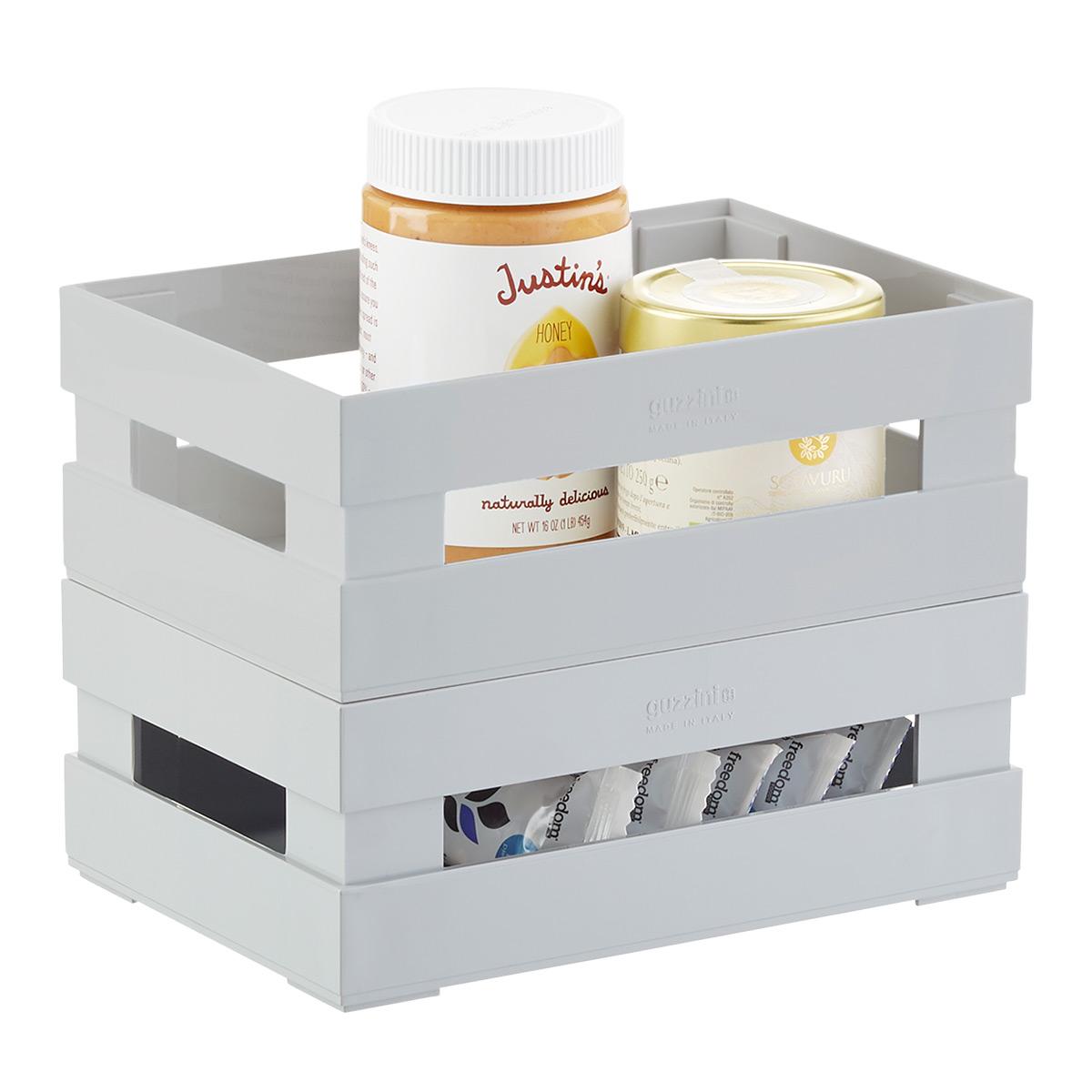 Guzzini White Italian Pantry Bins