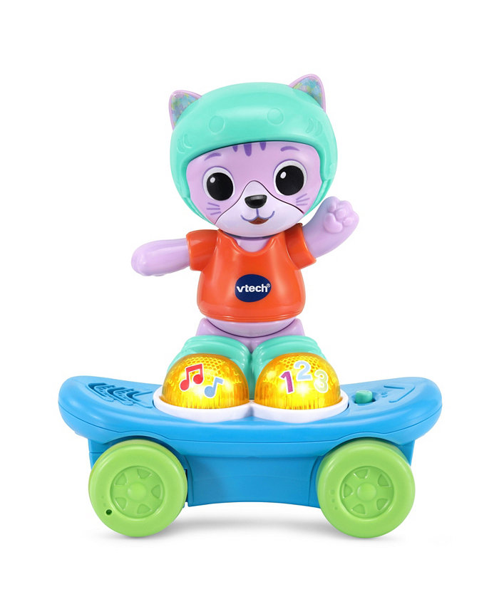 VTech Pull Back Skater Cat