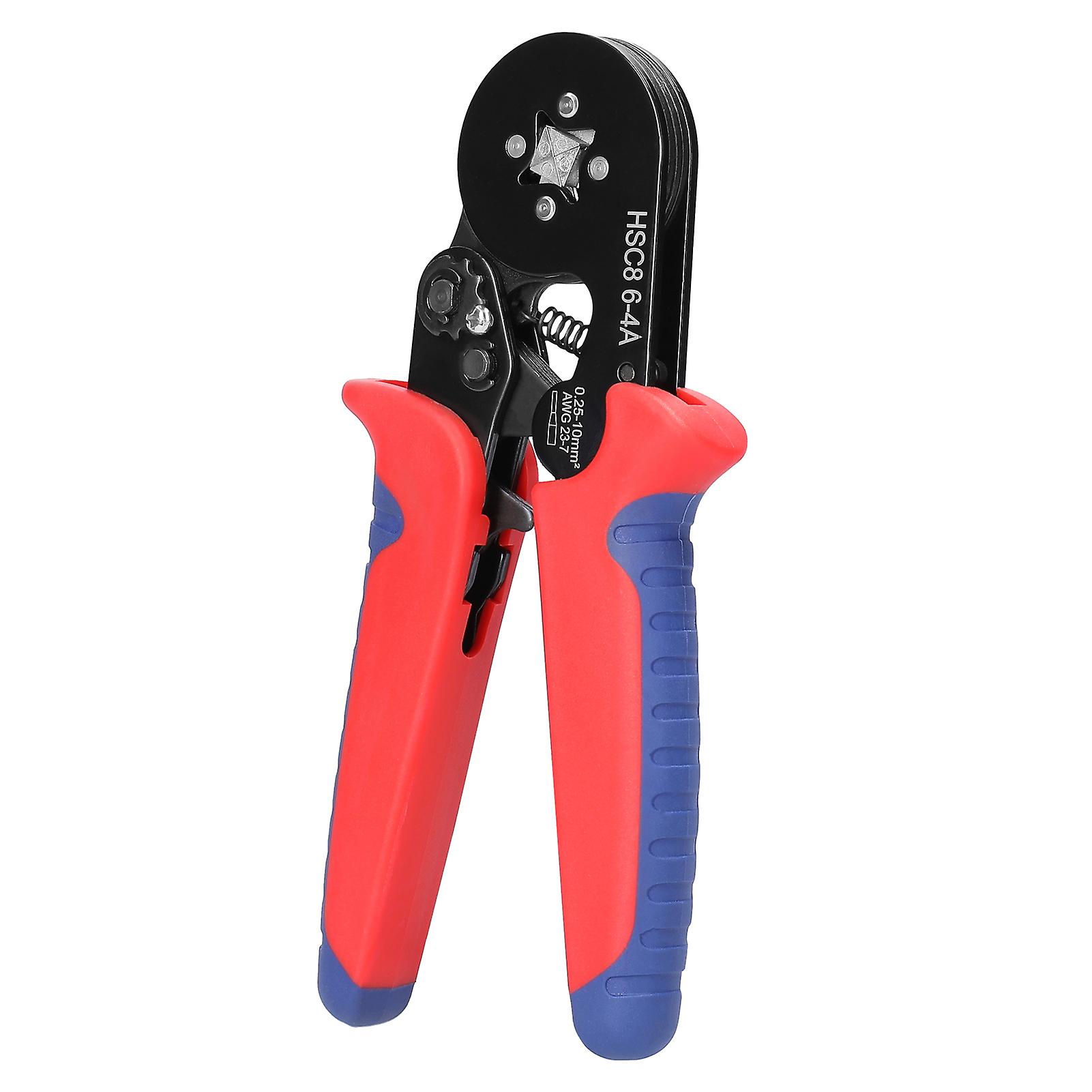 Hsc8 6-4 0.25-10m Awg23-7 Ferrule Crimping Tool Kit High Hardness Crimper Plier With 1200pcs Wire Ferrules Crimp Ends Terminal No.297467