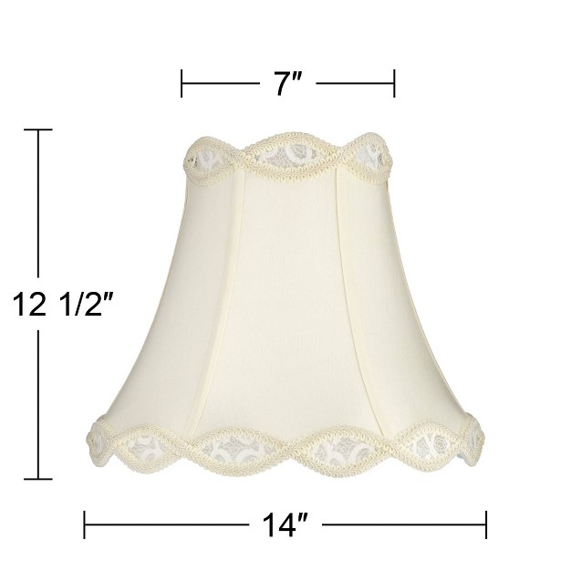 Top X 14 quot Bottom X 12 5 quot High spider Replacement With Harp And Finial