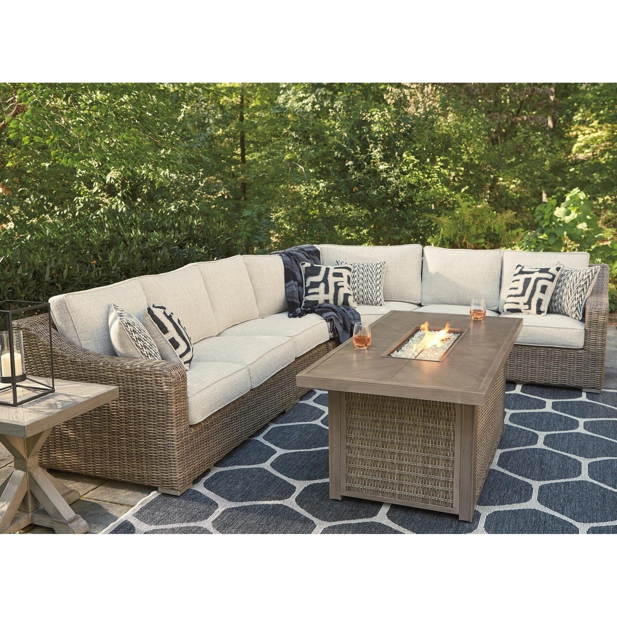 Fire Island Mist Outdoor Sectional