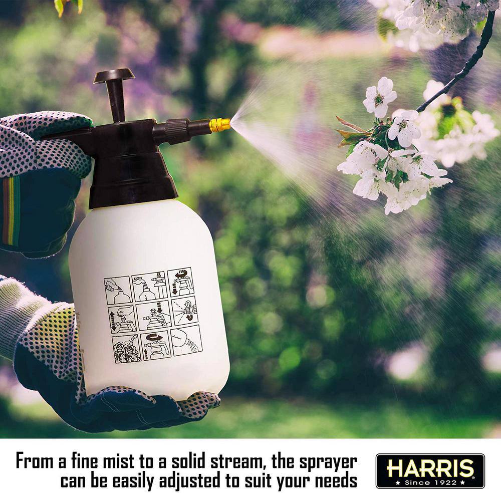 Harris 512 oz. 20% Vinegar Weed Killer and One 32 oz. and One 55 oz. Spray Bottle (4-Pack) 4VWEED128-PROF