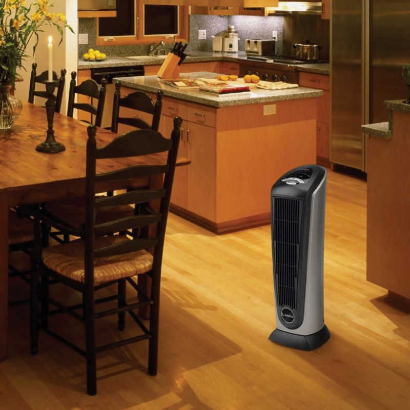 Lasko Tower Ceramic Space Heater Black 12.5A