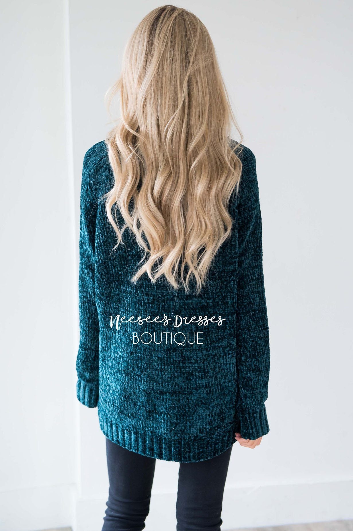 Afraid To Fall Chenille Knit Sweater