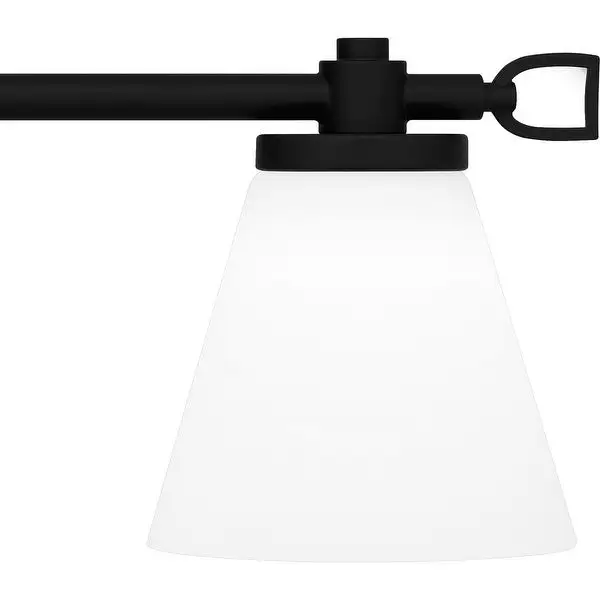 Daniels Integrated LED Matte Black Vanity Light|Black