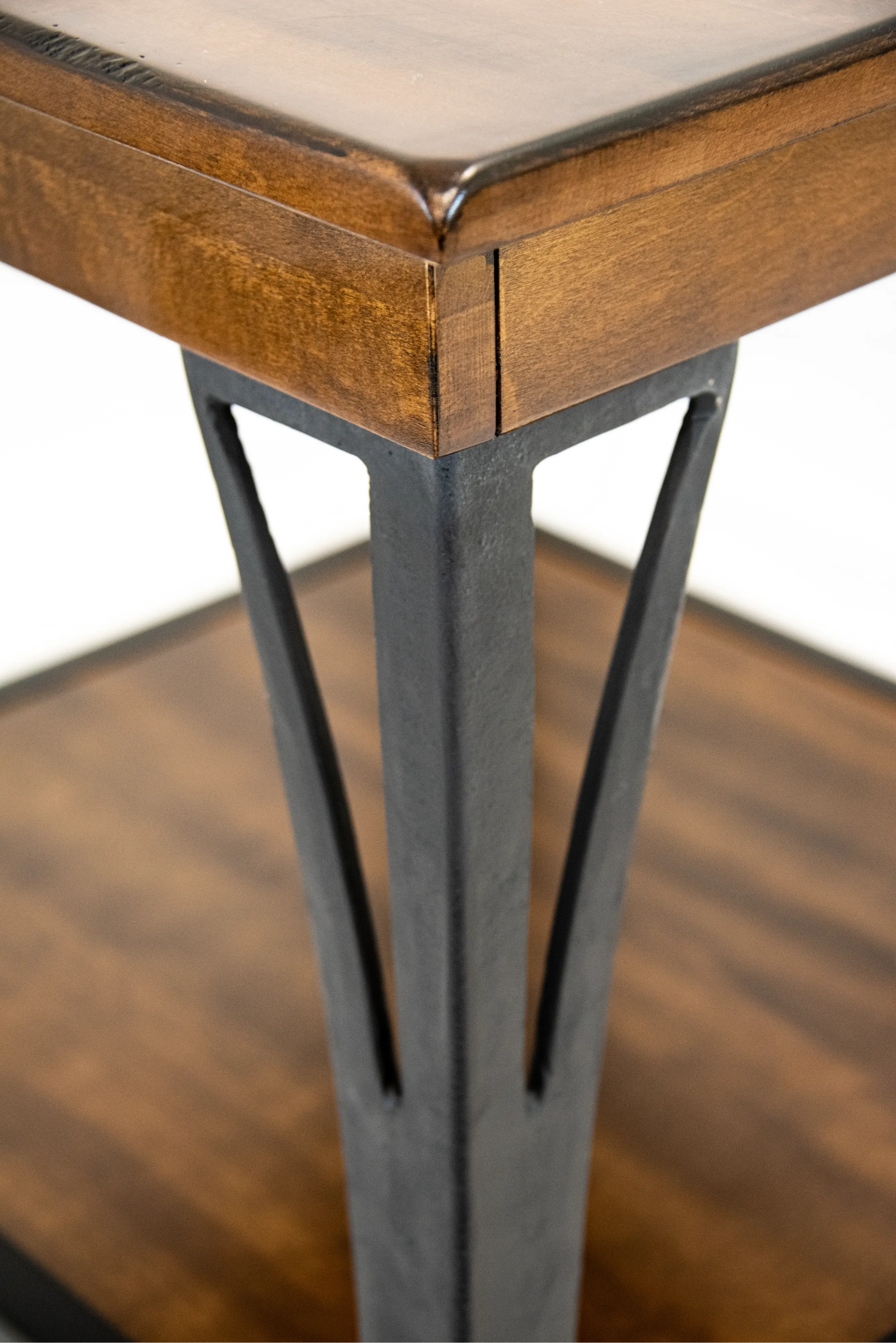 District Cool Copper End Table