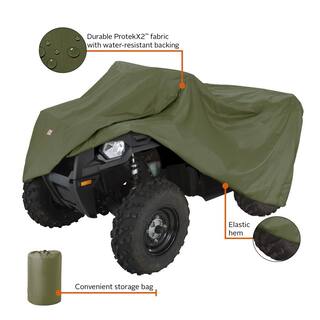 Classic Accessories X-Large ATV Storage Cover in Olive 15-056-051404-00