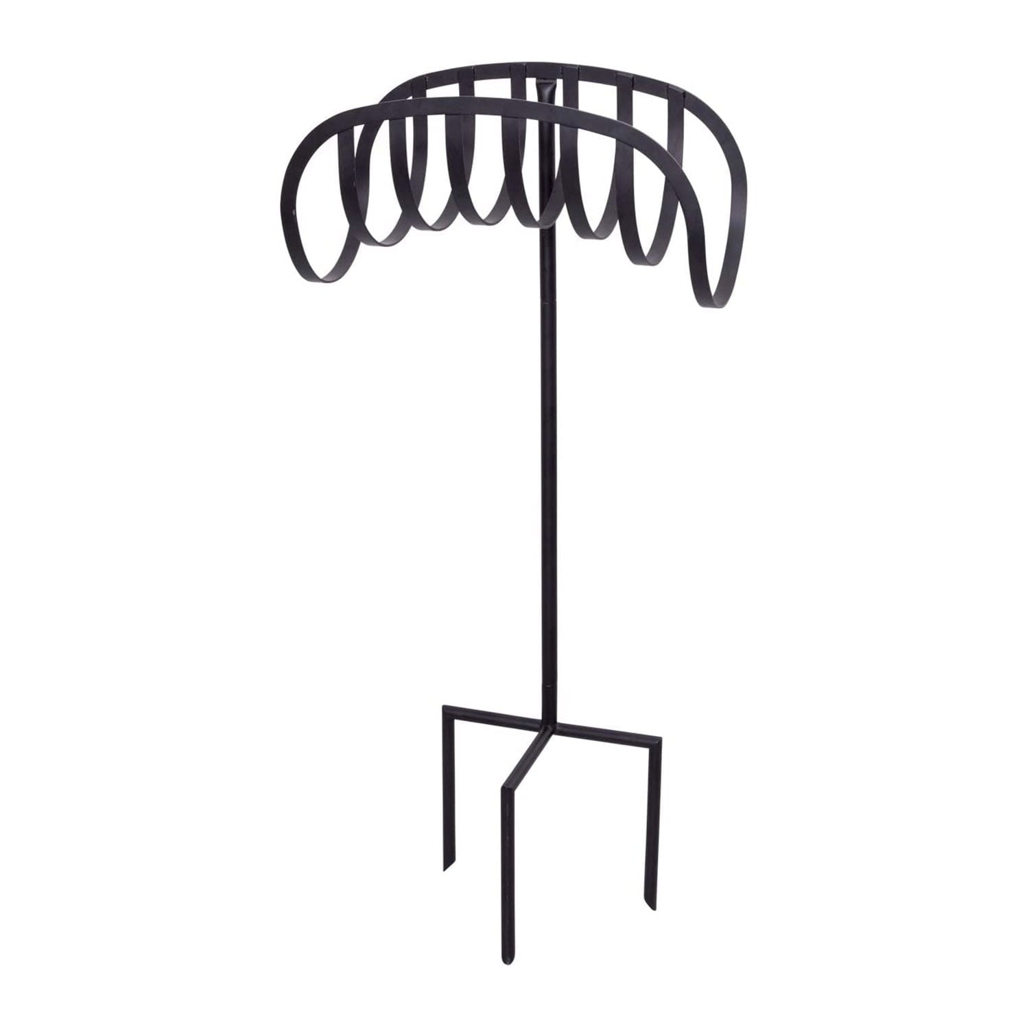 Liberty Garden 125' Manger Hose Stand， Black