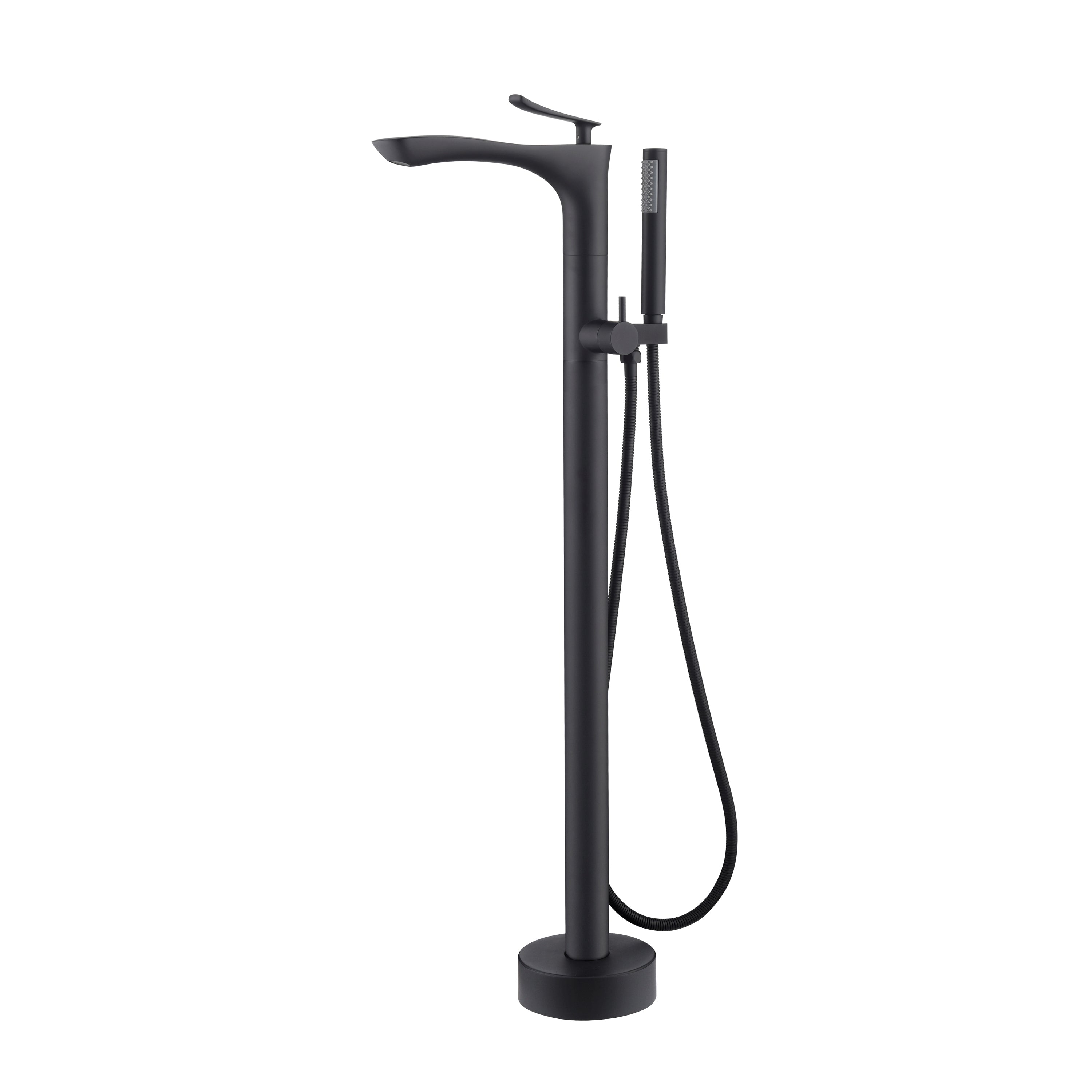 Kayla Freestanding Tub Filler with Hand-Shower