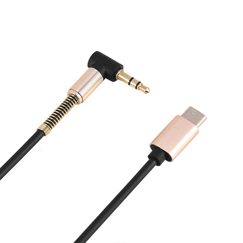 Typec Interface To 3.5mm Audio Aux Jack Male To Male Adapter Cable For Google Pixel  Xiaomi 6