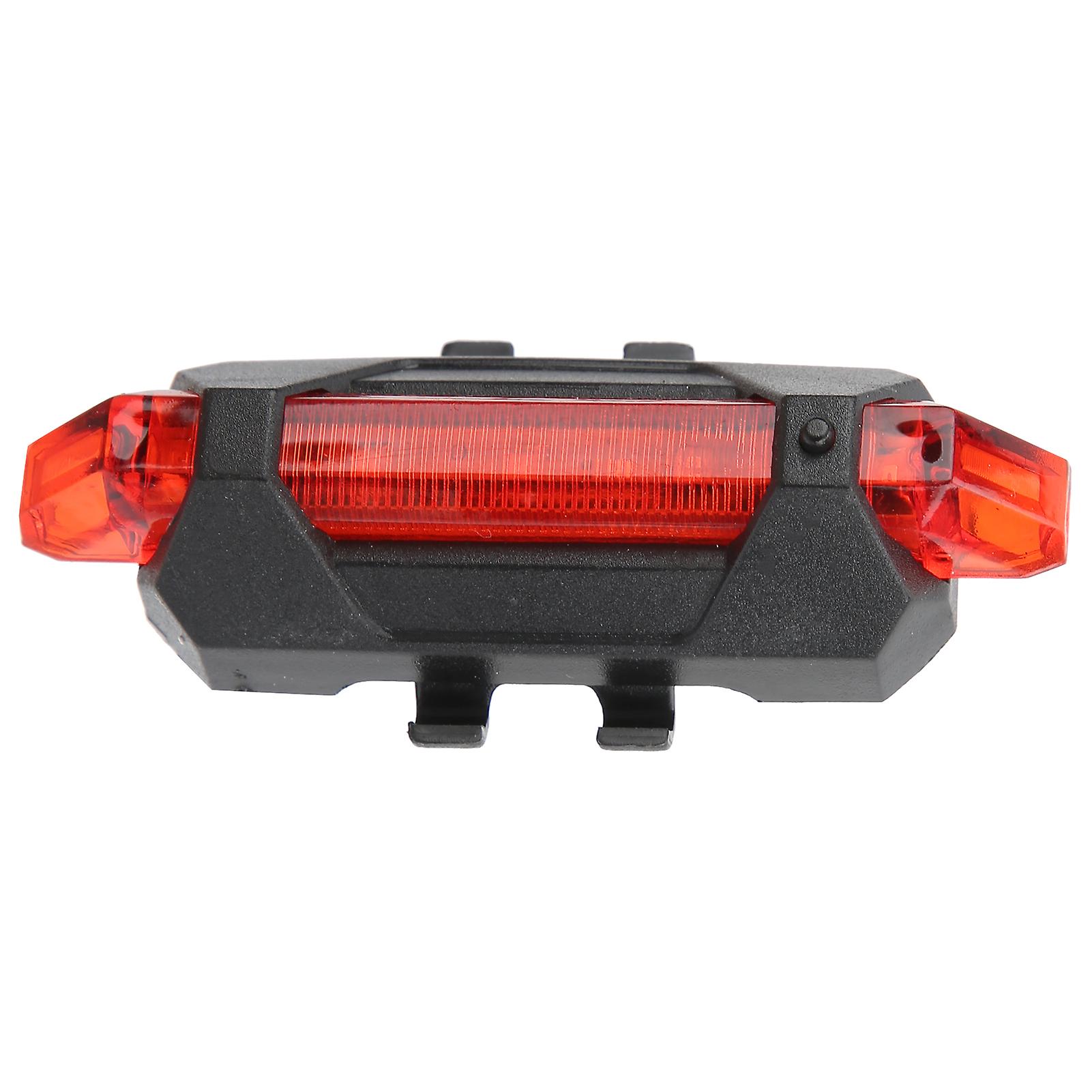 Usb Rechargeable Bicycle Tail Light Cycling Rear Led Warning Light Cycling Accessoryred