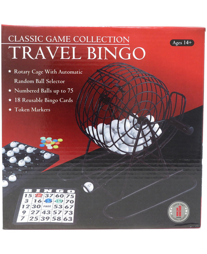 John N. Hansen Co. Classic Game Collection - Travel Bingo Set