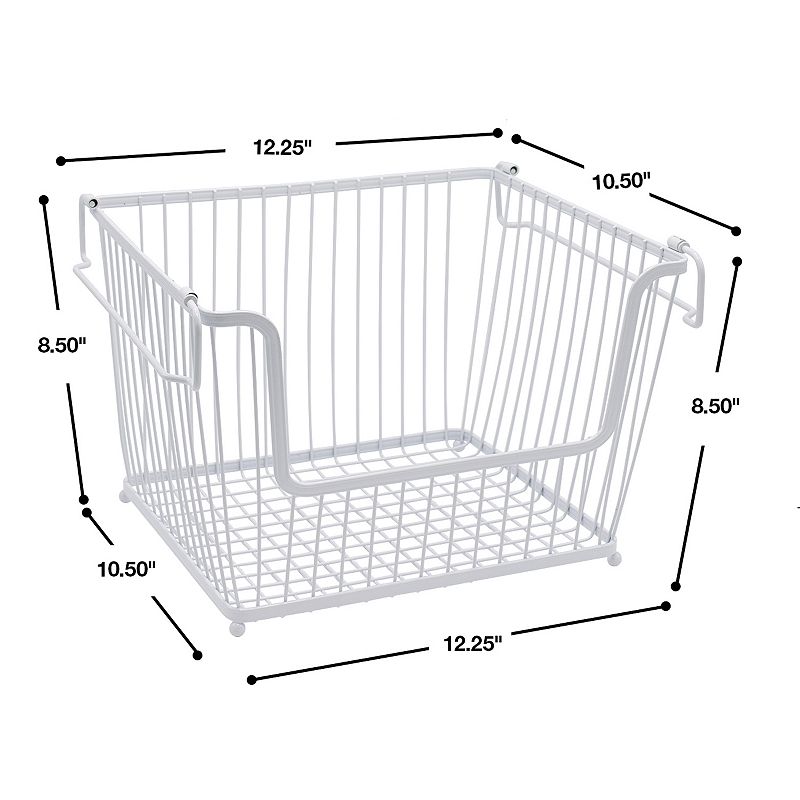 Sorbus 4-piece Metal Basket Set