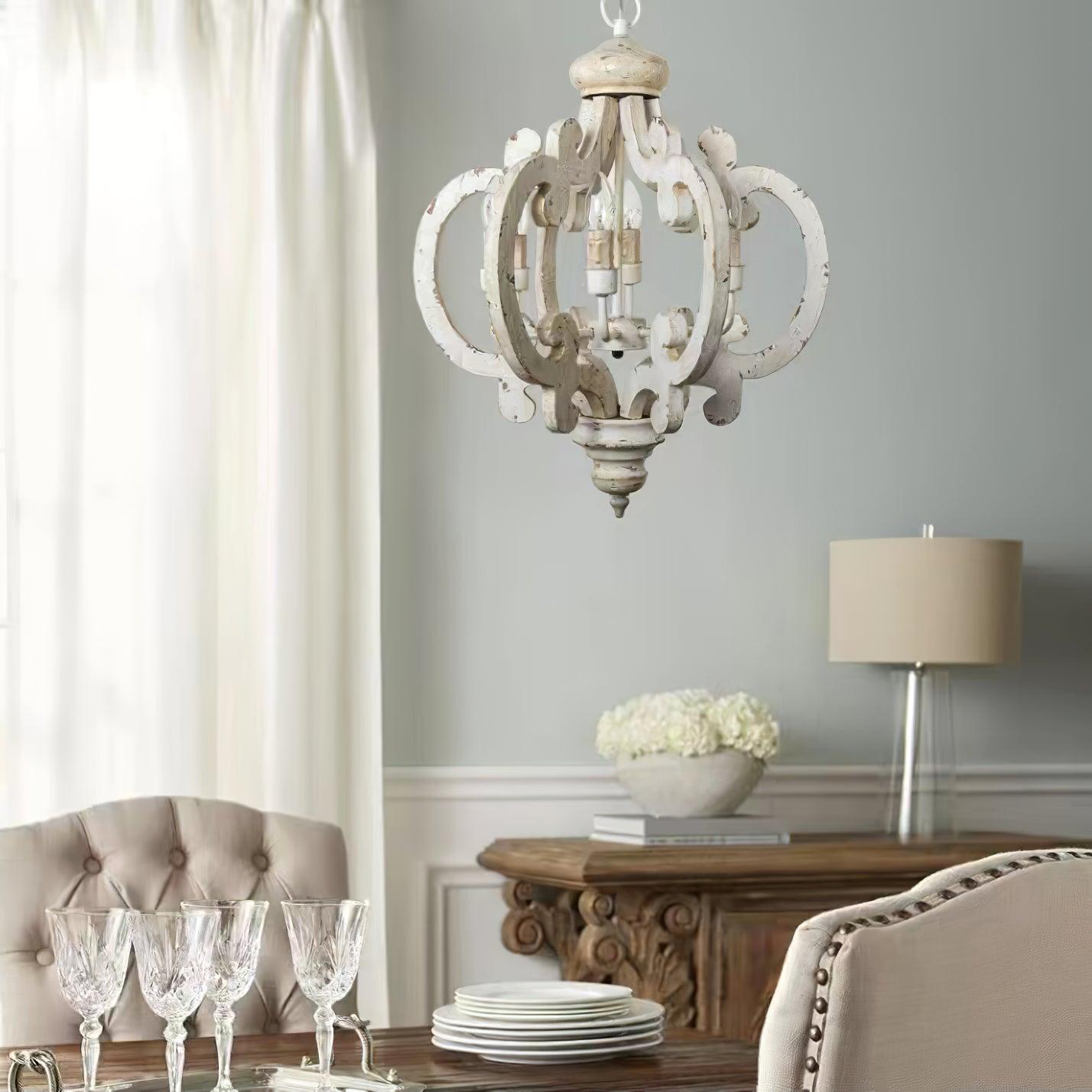 Antique White Style Chandelier