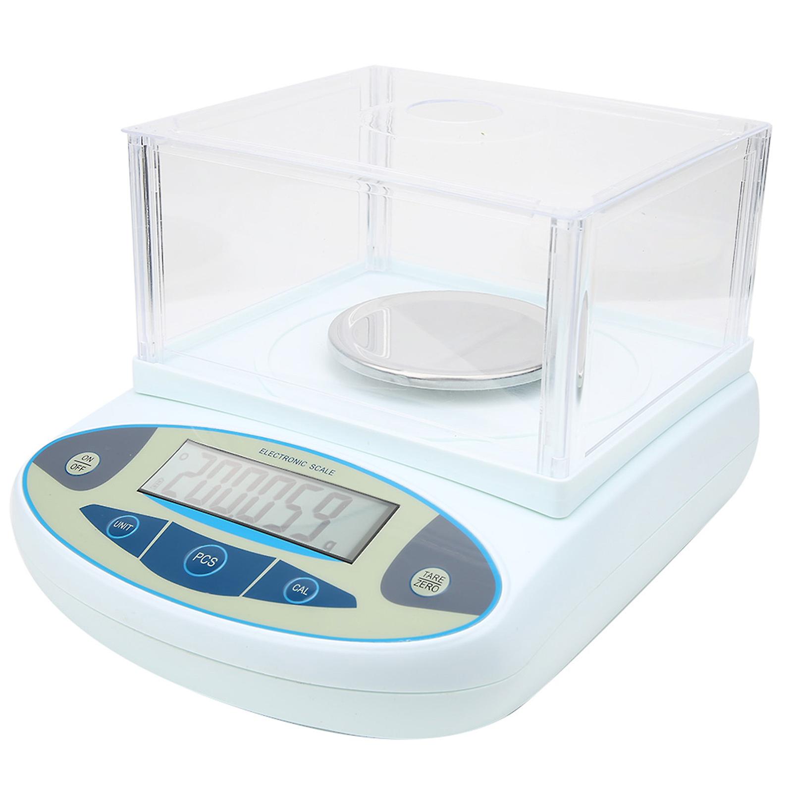 3000g Precision Laboratory Balance Digital Electronic Jewelry Scale With High Accuracy And Various Functions[us Plug]