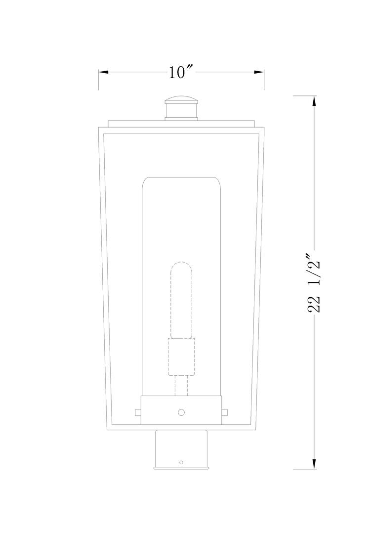 Z-Lite 595PHBRBK