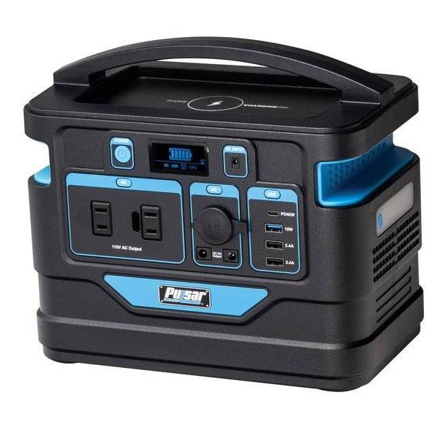 Pulsar 500w Portable Power Station Gas Powered Generator