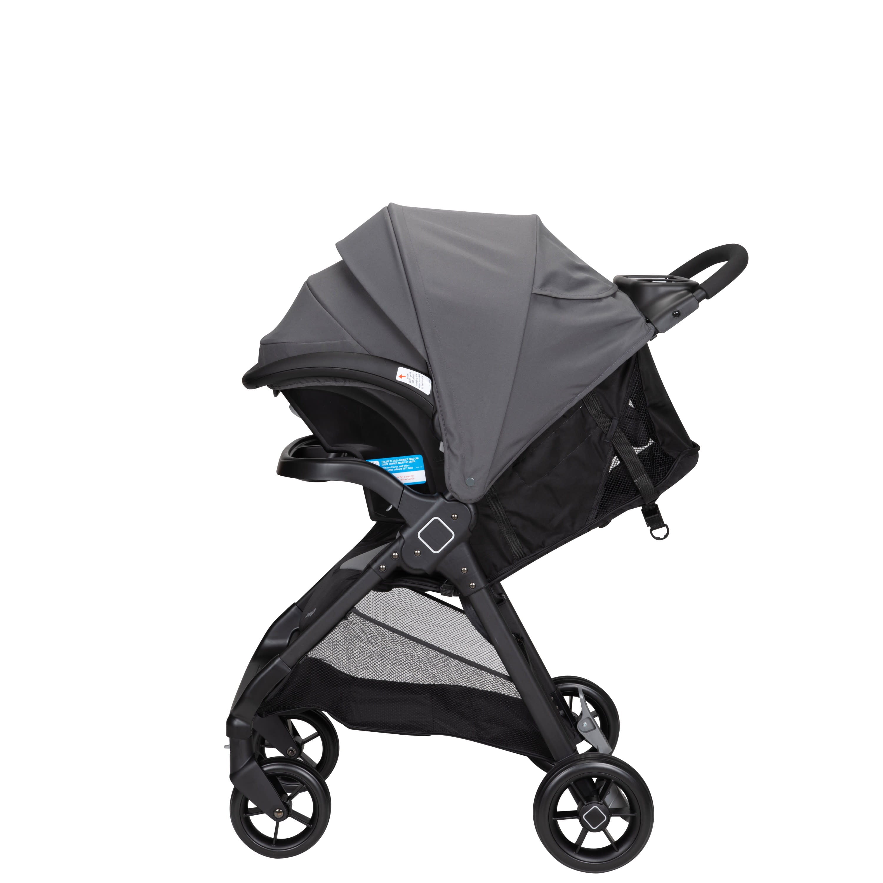 Safety 1ˢᵗ Smooth Ride Travel System Stroller and Infant Car Seat, Monument