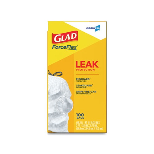 Glad Tall Kitchen Drawstring Trash Bags  CLO78526