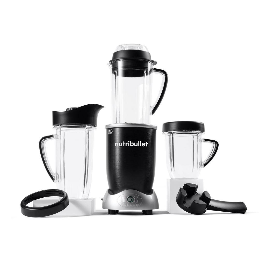 NutriBullet Rx 30 oz. Single Speed Black Blender with 1 Liter Pitcher N17-1001