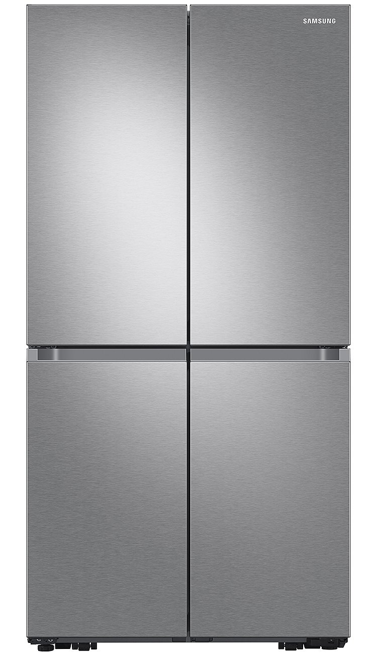  ADA 22.8 Cu. Ft. Fingerprint Resistant Stainless Steel Smart Counter Depth 4-Door Flex Refrigerator With Beverage Center And Dual Ice Maker