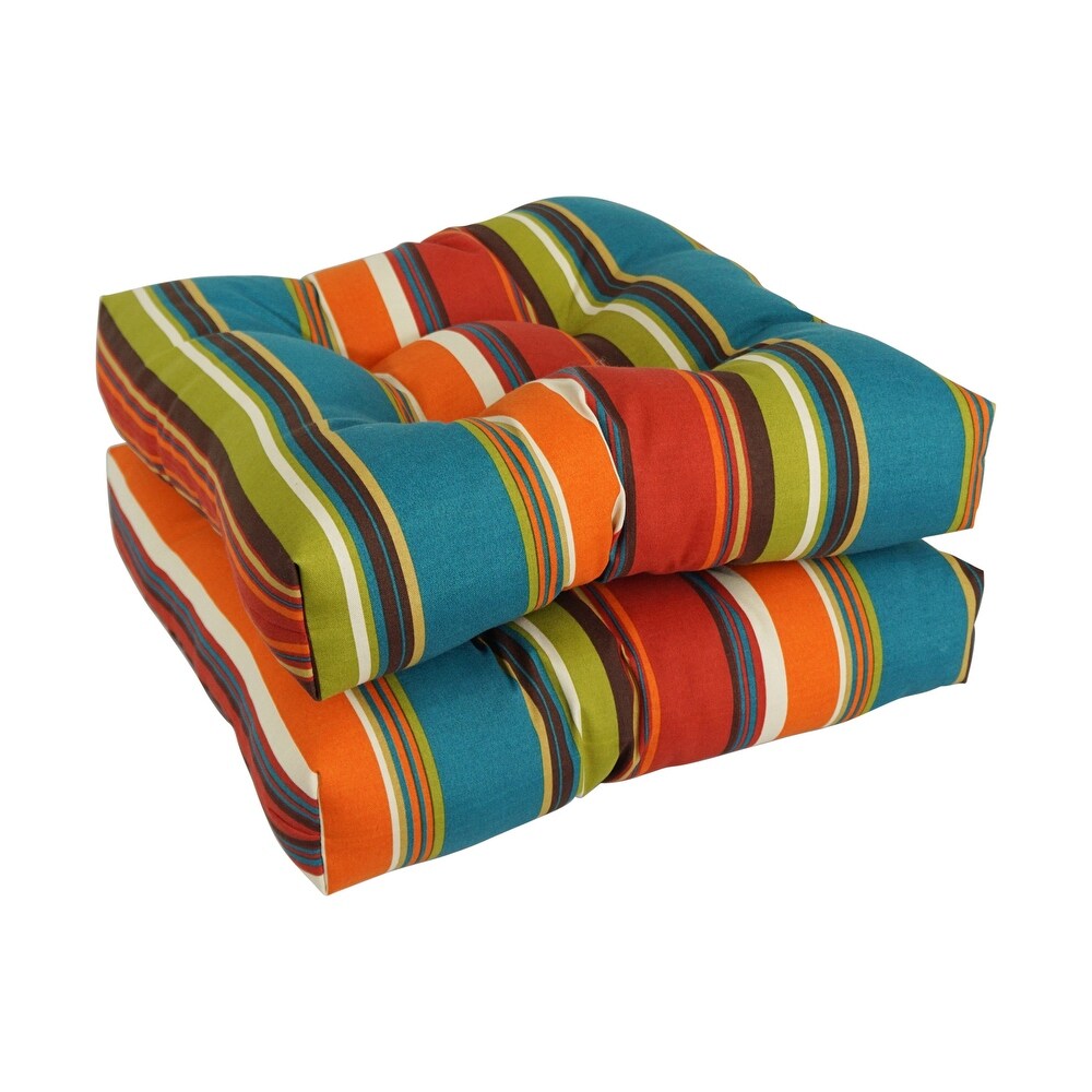 19 inch Square Indoor/Outdoor Chair Cushions (Set of 2)   19\