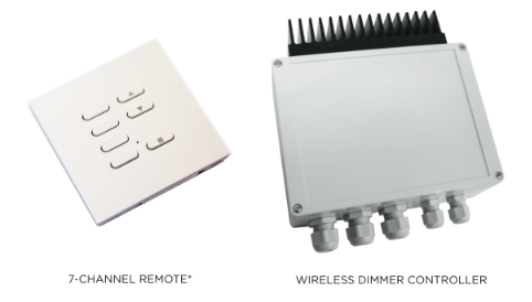 Bromic Wireless Dimmer Controller For Gas And Electric Heaters Includes Transmitter