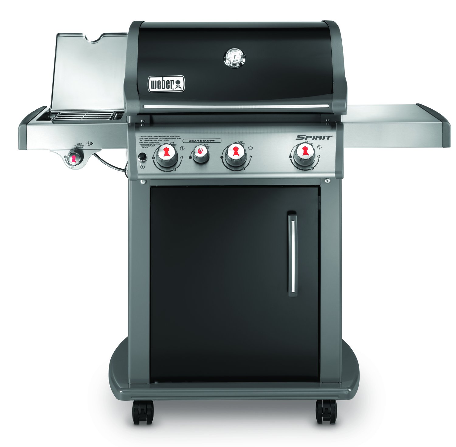 Weber Spirit E-330 Black Liquid Propane Gas Grill