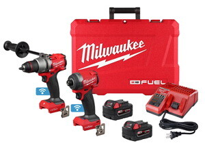 Milwaukee 3696 22 M18 FUEL Hammer Drill and Hex Im...