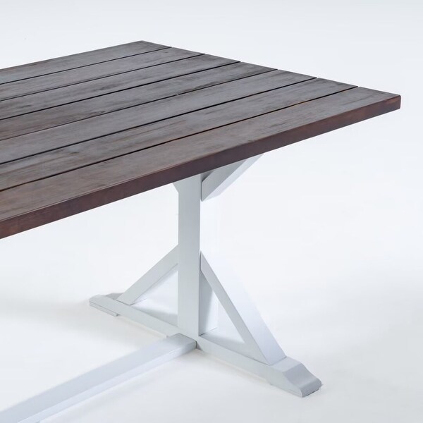 Modern Outdoor Acacia Wood dining table，for garden，patio