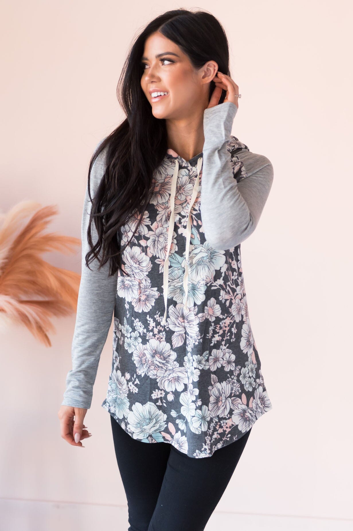 Blessings Abound Modest Lightweight Hoodie