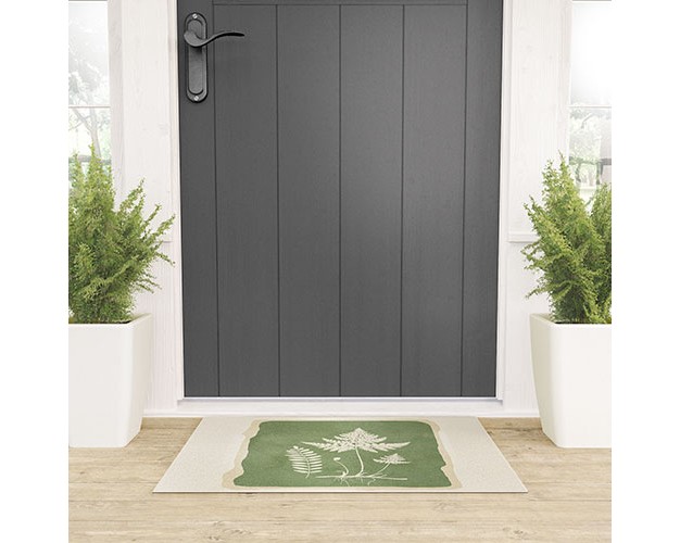 Nadja Leaf Design 16 Welcome Mat Society6